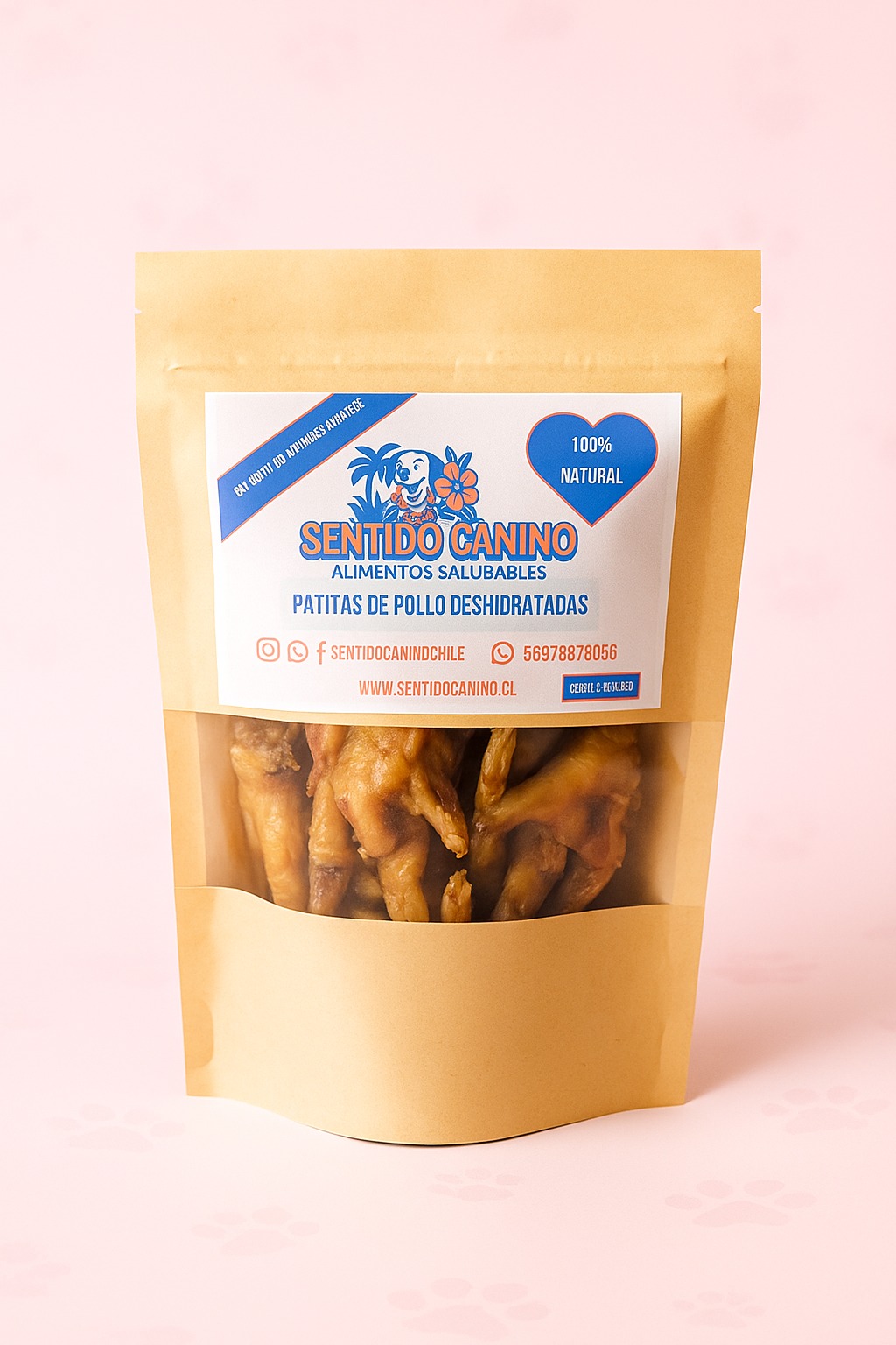 Patitas de Pollo Deshidratadas